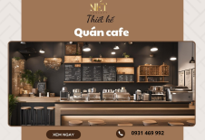 Dịch Vụ Thiết Kế Quán Cafe Theo Yêu Cầu