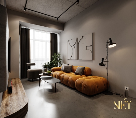 THIẾT KẾ CĂN HỘ 2 PHÒNG NGỦ - CHUNG CƯ SKY GARDEN , QUẬN 7