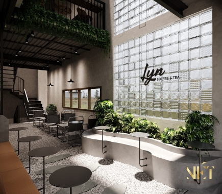 THIẾT KẾ NỘI THẤT LYN COFFEE & TEA 116M2 - ĐÀ LẠT